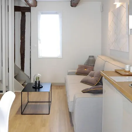 Ferienhaus Ulysse - Charming Fisherman's House - Private Garage ! Honfleur